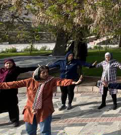 برگزاری همایش ورزش صبحگاهی بانوان به مناسبت هفته سلامت توسط هیات ورزشهای همگانی تویسرکان