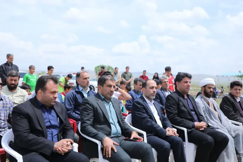 برگزاری مراسم افتتاحیه زمین چمن مصنوعی مینی فوتبال شماره دو جورقان