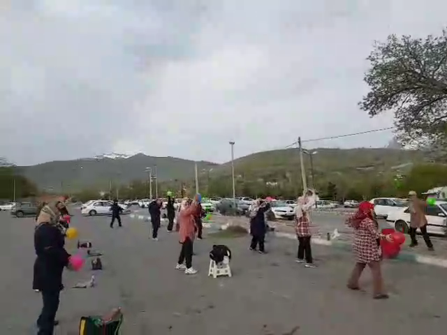برگزاری تمرینات روزانه گروه ورزشی ره پویان الوند هیئت ورزش‌های همگانی شهرستان همدان با حضور جمعی از ورزشکاران ایستگاه بوستان ارم