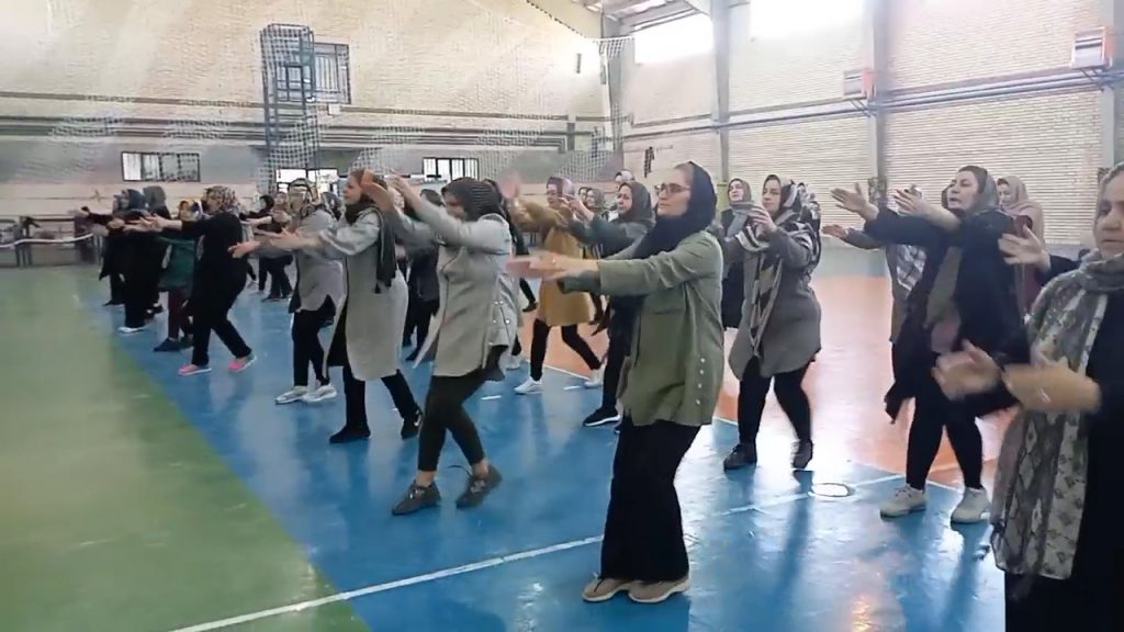 اجرای ورزش صبحگاهی بانوان ورزشکار هئیت ورزش همگانی شهرستان درگزین